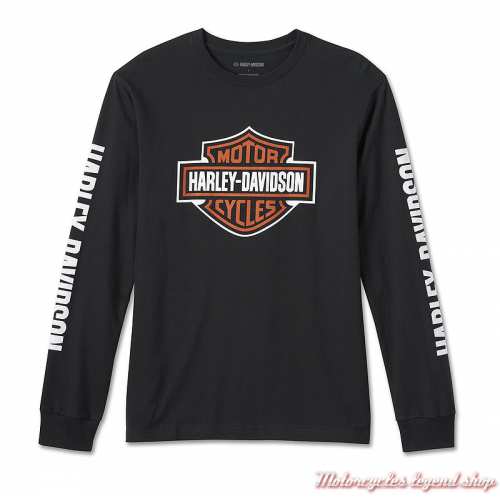T- shirt Bar & Shield manches longues Harley-Davidson homme