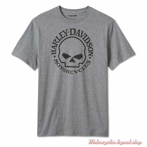 T- shirt Willie G. grey Harley-Davidson homme