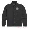 Blouson textile Ace Coach Triumph homme, noir, coton, nylon, pressions, MTES23801