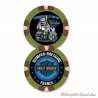 Jetons de Poker Bigoud H-D Quimper olive/marron