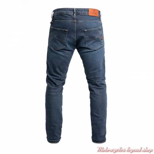 Jeans Pioneer Mono Indigo John Doe homme, protections genoux et hanches, dos, MJDD2022