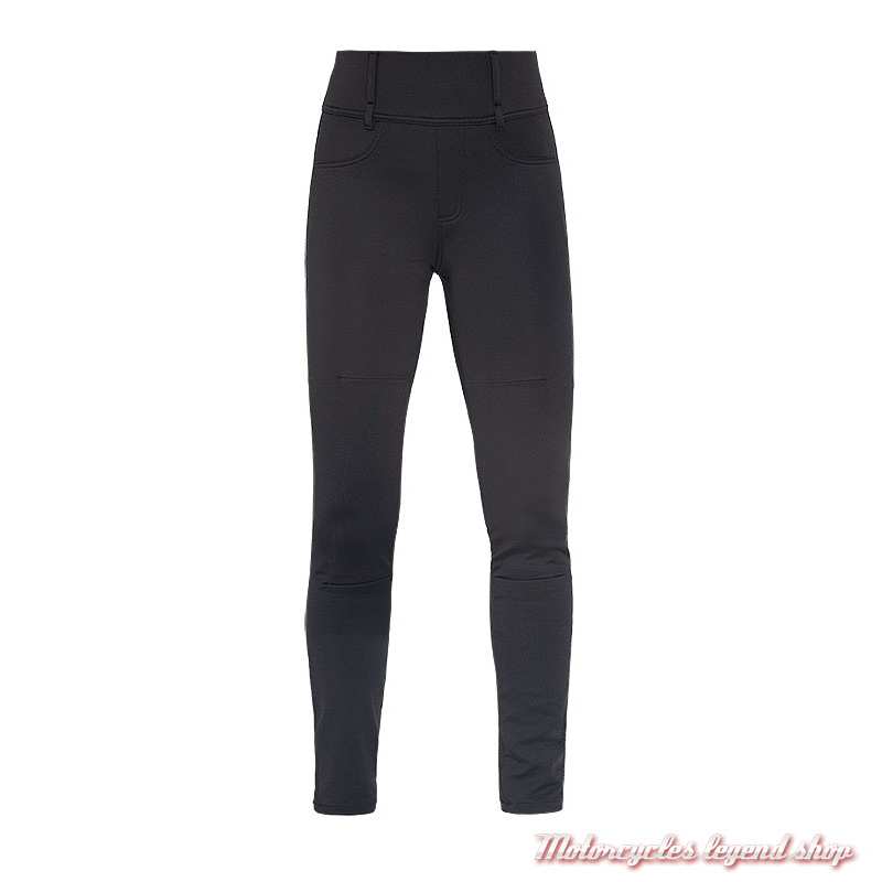 Jeggy Mono Black John Doe femme, protections genoux et hanches, MJDJ3001