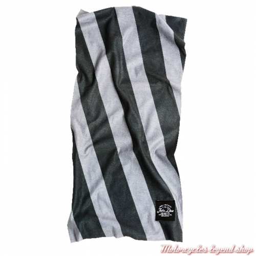 Tube Stripes Black Grey John Doe