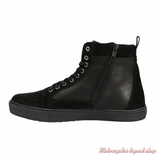 Chaussures Neo Black-Black XTM John Doe homme, étanche, cuir, daim, canvas, noir, lacets, CE, zip, JDB1061