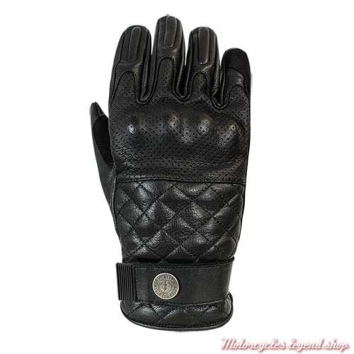 Gants cuir Tracker Black John Doe