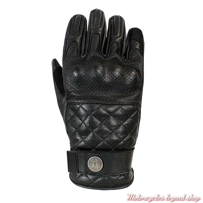 Gants cuir Tracker Black John Doe, CE, JDG7001