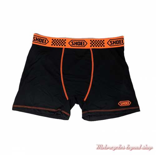 Boxer Orange Shoei, polyester, coton, noir, 33010323