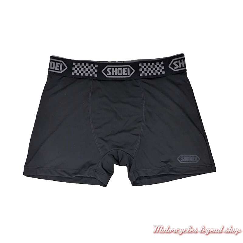 Boxer Grey Shoei homme, polyester, coton, noir, 33010333