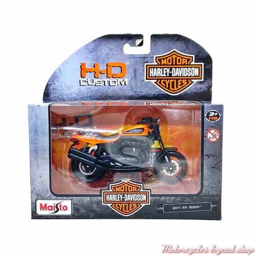 Miniature XR 1200X Harley-Davidson 2011, orange, échelle 1/18, boite, 31360 serie 42