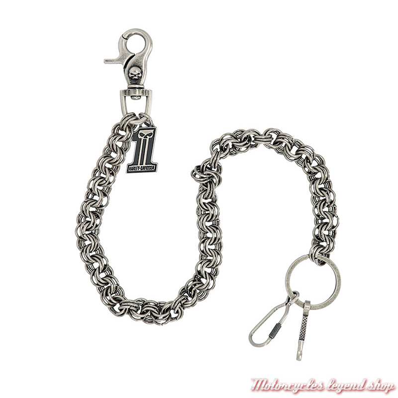 Chaine de portefeuille Skull Harley-Davidson, 60 cm, MAU300/61