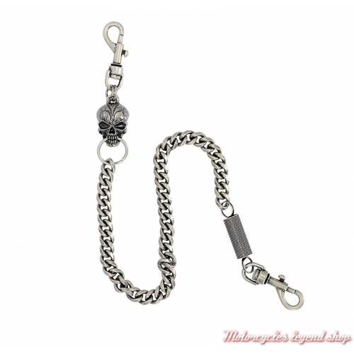 Chaine de portefeuille Skull Harley-Davidson