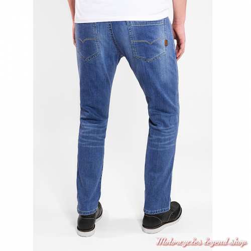 Jeans doublé Original Light blue used John Doe homme,protections genoux et hanches, dos, JDD2005