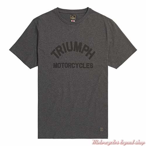 Tee-shirt Burnham gris homme Triumph