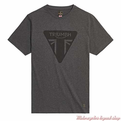 Tee-shirt Helston gris homme Triumph