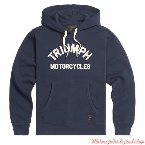 Sweatshirt Carrick Navy homme Triumph