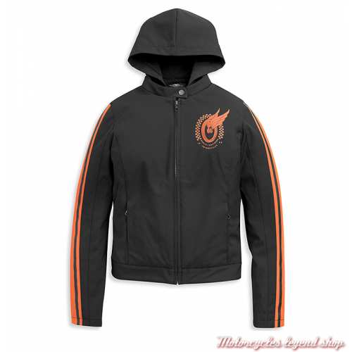 Blouson Winged Wheel Harley-Davidson femme