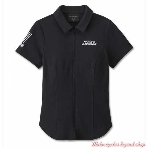 Chemisier One Racing Zip Harley-Davidson femme