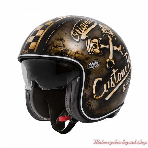 Casque jet Vintage OP 9BM Premier