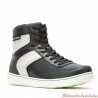 Baskets Grady Ride Harley-Davidson femme, cuir noir et blanc, CE, D86232