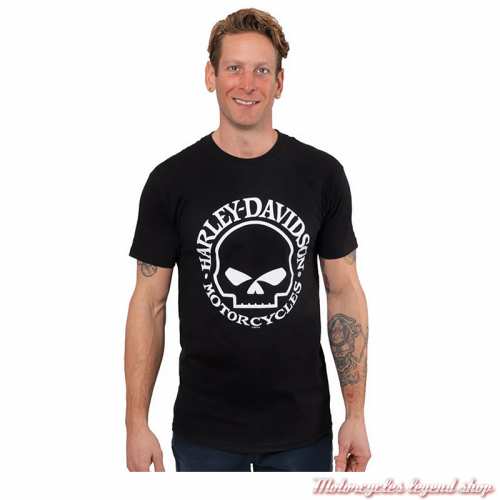 Tee-shirt Willie G Outline Harley-Davidson homme