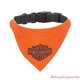 Bandana pour chien orange small/medium Harley-Davidson