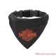 Bandana pour chien noir small/medium Harley-Davidson