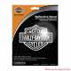Sticker Bar & Shield Reflective Harley-Davidson