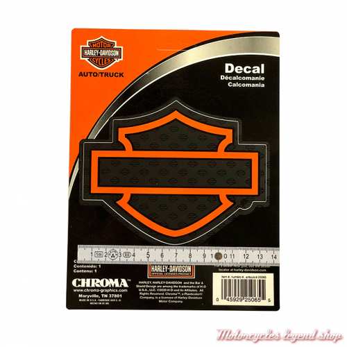 Sticker Bar & Shield Silhouette Harley-Davidson