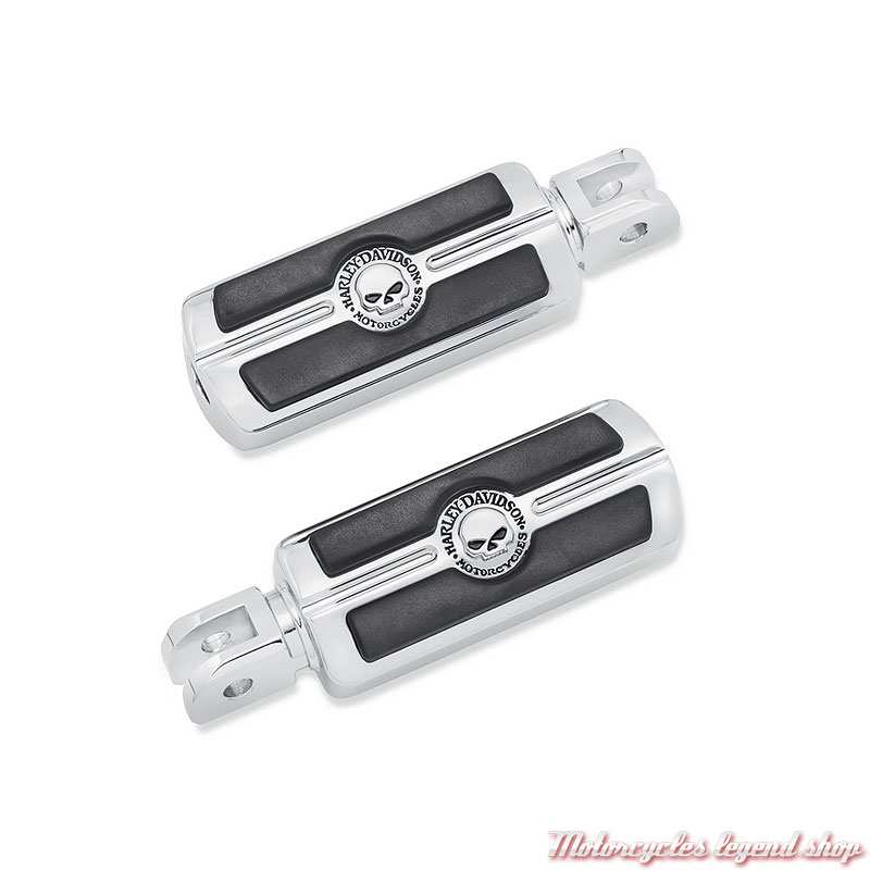 Repose-Pieds Eagle Chrome Pour Harley Sportster 72, Street Rod/750 - Compatible Nombreux Modèles Harley