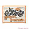 Plaque métal Motorcycles 1935 Harley-Davidson