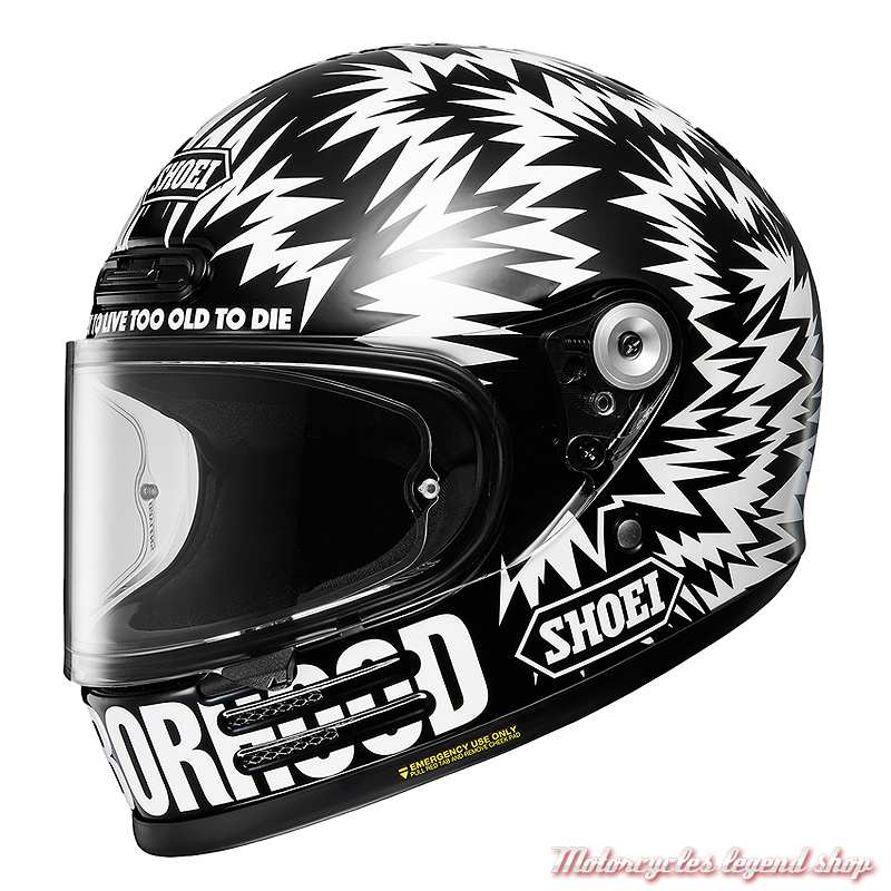 SHOEI Glamster NEIGHBORHOOD TC-5 57㎝ Casque The Glamster Neighborhood X DSC TC-5 Shoei - Motorcycles