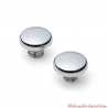 Caches écrous axes de roue avant chrome Harley-Davidson