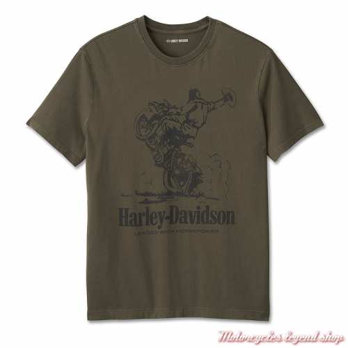 Tee-shirt Cowboy Harley-Davidson homme