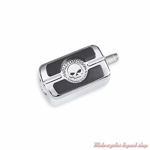 Embout de sélecteur Willie G Skull Harley-Davidson chrome 34689-04