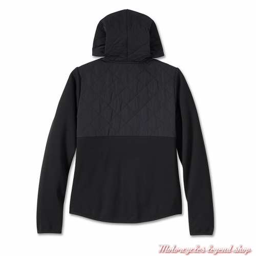 Veste Shadow Harley-Davidson femme, noir, dos, 96104-24VW 