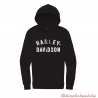 Sweatshirt à capuche Custom Racer Harley-Davidson femme, noir, coton, poly, 96412-23VW