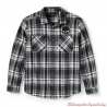 Chemise Willie G Skull Plaid Harley-Davidson homme, noir, blanc, boutons pression, coton, 96394-25VM