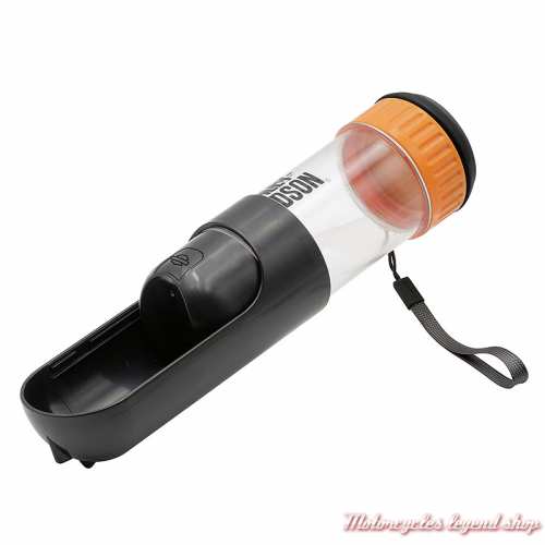 Gourde pour chien Harley-Davidson, bouteille d&#039;eau pour ballade, 35 cl, ouvert, HDX-90216
