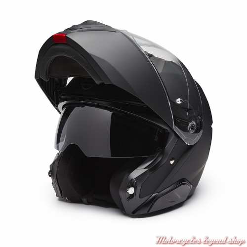 Casque modulable Capstone III noir mat Harley-Davidson, ouvert, 98121-25EX