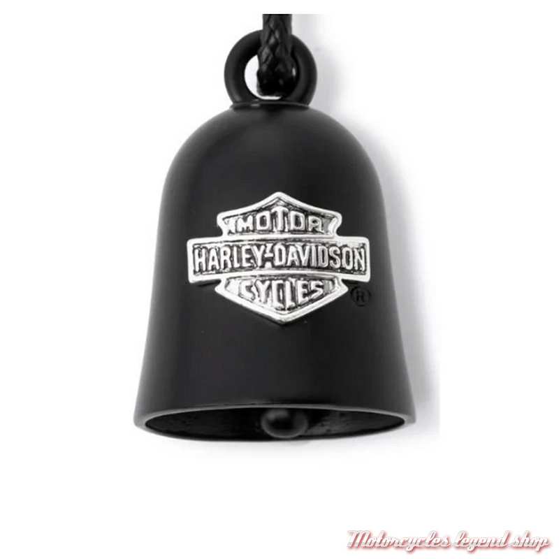Clochette Bar & Shield métal et noir mat, Harley-Davidson 34M00024