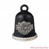 Clochette noir mat Bar & Shield silver Harley-Davidson