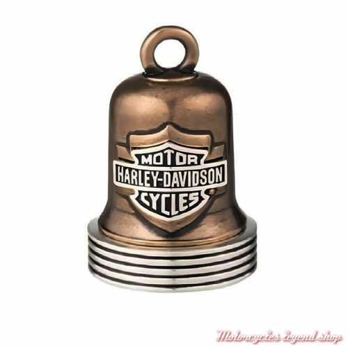 Clochette Bar & Shield Brass Steel Lines Harley-Davidson