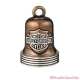 Clochette Bar & Shield Brass Steel Lines Harley-Davidson