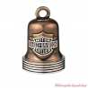 Clochette Bar & Shield Brass Steel Lines Harley-Davidson