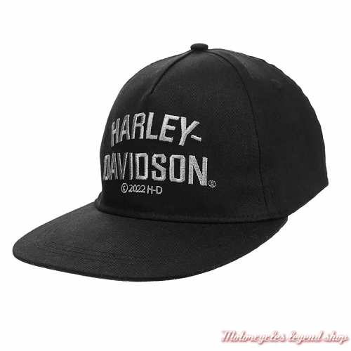 Casquette baseball Harley-Davidson enfant, noir, coton, ajustable, 7280209
