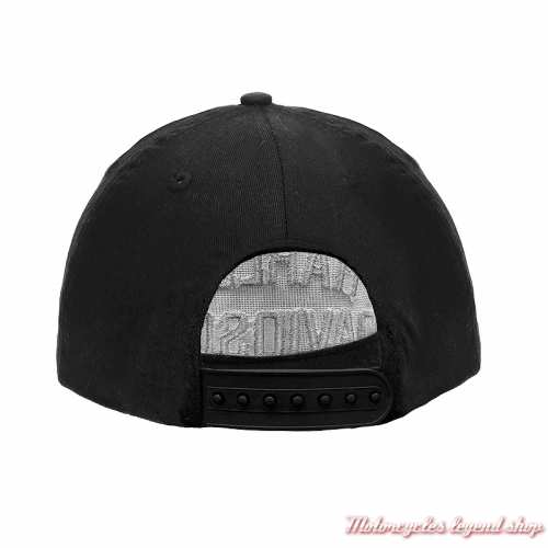 Casquette baseball Harley-Davidson enfant, noir, coton, ajustable, dos, 7280209