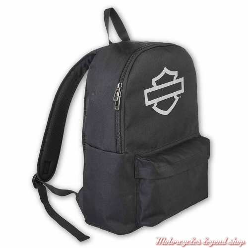 Sac à dos Bar &amp; Shield Graphic Harley-Davidson, noir, profil, 90815-BLACK/GRAY