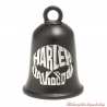 Clochette Willie G. Skull Script noir Harley-Davidson