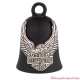 Clochette Eagle noir mat Harley-Davidson