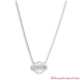 Collier Bar & Shield nacre Harley-Davidson femme